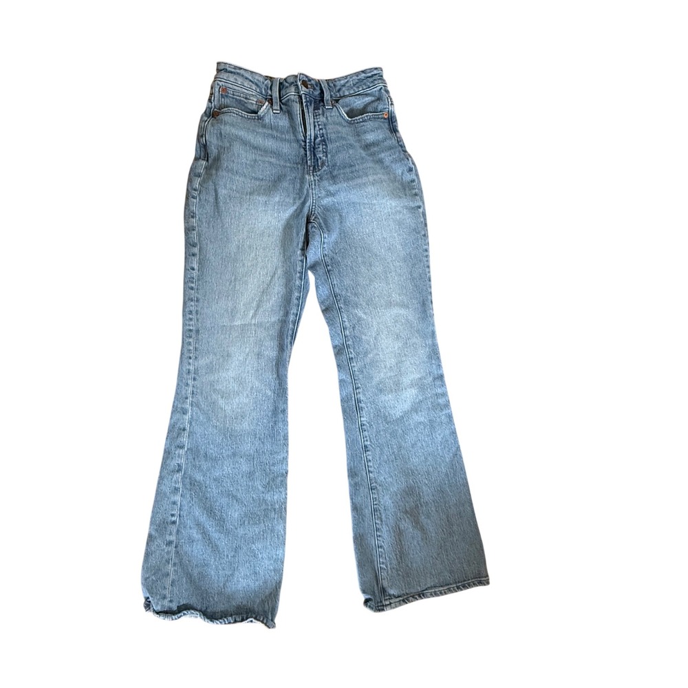 Madewell The Curvy Perfect Vintage Flare Jean Light Wash Denim Size 26